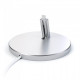 Подставка Satechi Aluminum Desktop Charging Stand for iPhone Silver